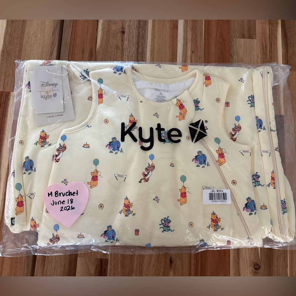 XL Sleep Sac in Winnie the Pooh Celebration 1.0